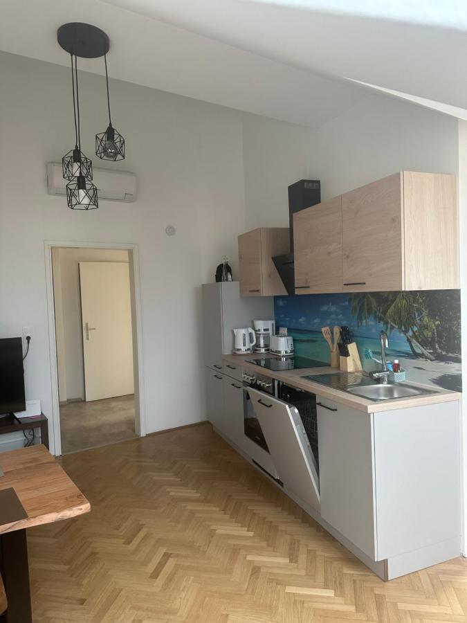Klimatisiertes Dachgeschoss City Apartment In Zentrum Wiens Exterior photo